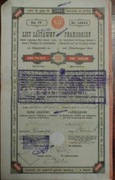 Lwów, Bank Krajowy, 4.5% List zastawny. Ser. IV, 2.000 koron  1912 r.