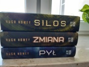 Silos, Zmiana, Pył - tomy 1-3 Hugh Howey (jak nowe)