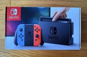 Konsola Nintendo Switch + Karta SanDisc 128GB + Etui Komplet Stan idealny