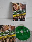 CSI Hard Evidence Nintendo Wii komplet zadbana