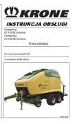 Instrukcja obsługi Prasa Krone comprima CF 155 XC, CV 150 x-treme PL