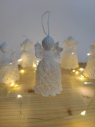 Dekoracja świąteczna, aniołki na choinke