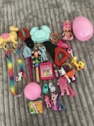 Zestaw różnych zabawek