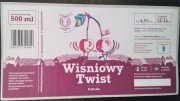 Wiśniowy Twist Fruit Ale browar Pracownia Piwa Modlniczka