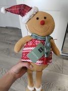 Zabawka świąteczna miś ciastek na prezent czapka świąteczna