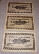 Banknot Niemcy 1 000 000  marek 1923 r. Schwelm