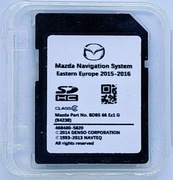 Aktualizacja map Mazda Denso EU East