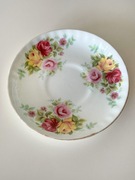 Spodek Talerzyk pod filiżankę Vintage Balmoral Castle Fine Bone China