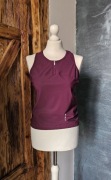 LaPassione top kolarski sportowy burgund L premium Italy fitness gym 