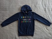 Granatowa bluza dresowa z kapturem Among Us Foanja 146 - 152 jak nowa