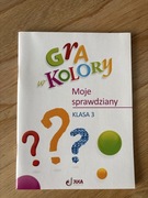 Gra w kolory. Moje sprawdziany klasa 3