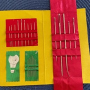 Karnet igieł z byłej Czechosłowacji