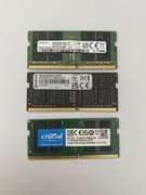 Pamięć RAM DDR4 32GB do laptopa Samsung, Crucial, Goodram
