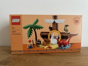 LEGO 40589 Plac zabaw ze statkiem pirackim