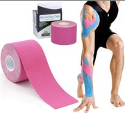 TAŚMA KINEZJOLOGICZNA TEJPY PLASTRY TAPE KINESIOTAPING 5M TEJP TAPINGU