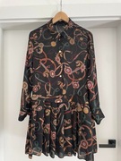 sukienka ZARA r. M stan bdb plisowany dół