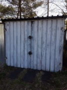 Solidny garaż blaszany 2,8x5,4 m – gruba blacha 1,5 mm | mocna konstrukcja