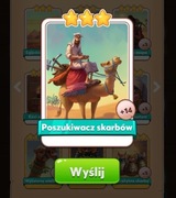 Poszukiwacz skarbów / Coin Master karty