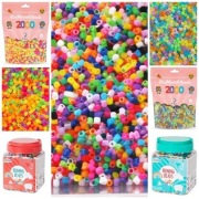 Koraliki do prasowania 5 mm | duży zestaw mix kolorów | Grafix + LaManuli