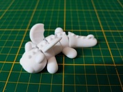 Articulated Baby Dragon Brelok