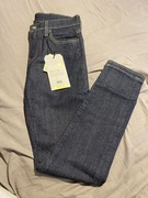 Nowe Spodnie Levi's Premium 510 Skinny - Granatowe - W26 L30