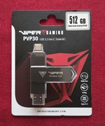 Dysk Zewnętrzny SSD Patriot Viper PVP30 Duo Compact 512GB