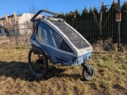 Przyczepka rowerowa Qeridoo Kidgoo1 Navy Blue