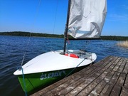 Żaglówka sportowa jacht Simon 485 z przyczepą i wózkiem 