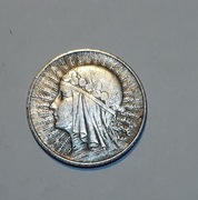 Moneta 5 zł - Głowa Kobiety - 1932 rok - replika.
