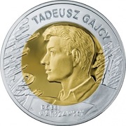 10 zl  65. rocznica Powstania Warszawskiego - poeci warsz Tadeusz Gajcy