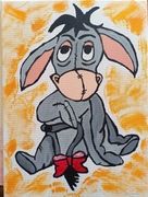 OSIOŁEK , OBRAZ, PŁÓTNO MALARSKIE, PODOBRAZIE