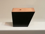 Nóżki do mebli, stopki drewniane, CIEMNE (nr 24)