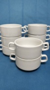 Bulionówka miska porcelanowa  sztaplowana LUBIANA