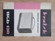 Bratek WGB-130 Instrukcja Serwisowa.