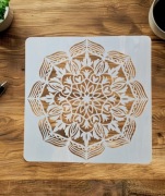 Szablon Mandala, malarski, DIY, tynku ozdobnego, scrapbookingu - Nr K37