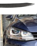 Brwi VW Golf 7 VII - kolor Carbon