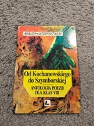 Od Kochanowskiego do Szymborskiej Antologia Poezji dla klas VIII