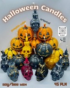 Świece jesienne zapachowe sojowe lub z wosku pszczelego