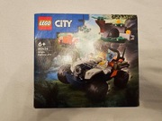 LEGO 60424 City - Quad badacza dżungli z pandą czerwoną