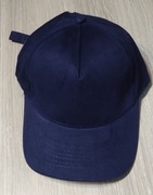 Czapka z daszkiem, niebieska