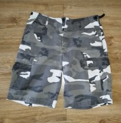 Spodnie Miltec krótkie moro czarno białe XL