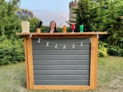 Drewniany barek | Lada barowa