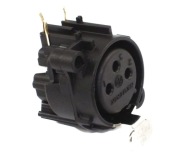 NEUTRIK GNIAZDO DO DRUKU PCB ŻEŃSKIEXLR NC3FAH