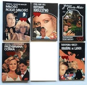 Zestaw 11 książek romanse Jadwiga Courths-Mahler i inni autorzy