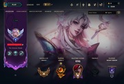 Konto LOL League of legends EUNE Silver 2 167 Postaci 75 Skinów 215 LVL