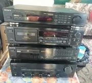 Wzmacniacz Sony F419R + radio + cd + kasety
