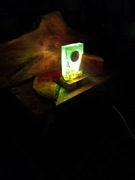 Zegar z nocną lampką skarby morza 