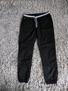 CROPP czarne materiałowe spodnie jogger 32/M jak nowe