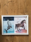 Akwarela obrazek ilustracja handmade