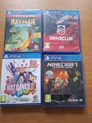 PS4 zestaw 4 gier.